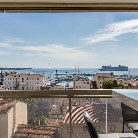 Lb Vacation Rentals I Admire Panoramic Ocean Views Through Walls Of Windows Cannes Exterior photo